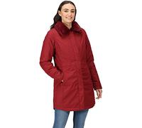 Regatta Womens Renata Waterproof Breathable Insulated Coat - Red - Size 14 UK