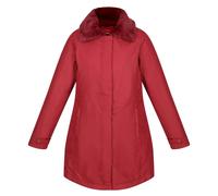 Regatta Womens Renata Parka - Cabernet - 8 UK - Cabernet - 55% Wool/41% Polyester/2% Acrylic/2% Polyamide