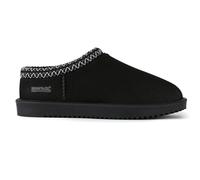Regatta Womens Risley Waterproof Mules Faux Fur Lined Warm Winter Shoes Black