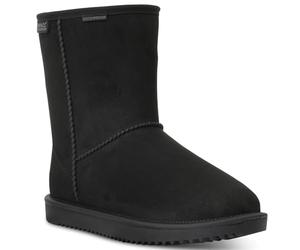 Regatta Womens Risley Waterproof Mules Faux Fur Lined Warm Winter Shoes Black