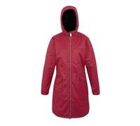 Regatta Women's Lightweight Romine II Waterproof Parka Jacket Rumba Red Black, Size: 10 - Sale
