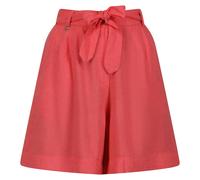 Regatta Women's Sabela Paper Bag Shorts - Peach Bloom - 18 UK - Peach Bloom - 75% Viscose/25% Linen