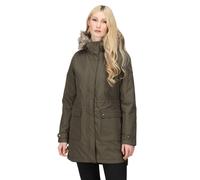 Regatta Womens Sabinka Faux Fur Trim Waterproof Insulated Parka Jacket Coat