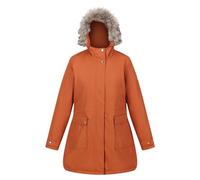 Regatta Womens Sabinka Waterproof Insulated Parka Coat, Burnt copper, 14 UK