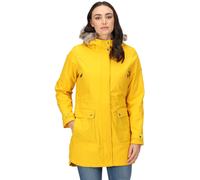 Regatta Womens Sabinka Waterproof Insulated Parka Coat - Yellow - Size 10 UK
