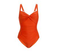 Regatta Womens Sakari Tummy Control One Piece Swimsuit - Tangerine Tango - 16 UK - Tangerine Tango - 85% Recycled Polyester/15% Elastane