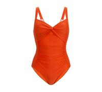 Regatta Womens Sakari Tummy Control One Piece Swimsuit - Tangerine Tango - 24 UK - Tangerine Tango - 85% Recycled Polyester/15% Elastane