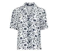 Regatta Womens Salise Floral Lightweight Shirt - Navy/White - 18 UK - Navy/White - 100% Polyester