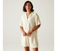 Regatta Women's Salise Lightweight Short Sleeve Shirt in Cream | Size: 10 Regatta Cream 10