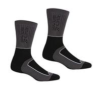 Regatta Womens Samaris 2 Season Two Pack Quickdrying Walking Socks - Steel