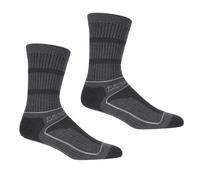 Regatta Womens Samaris 3 Season Boot Socks - Briar Grey/Light Steel - Briar Grey/Light Steel - 3 UK-5 UK