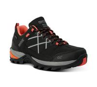 Regatta Women's Samaris III Low Walking Shoes - Black/Satsuma - 7 UK - Black/Satsuma - 100% Mixed