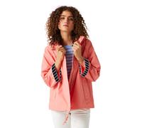 Regatta Womens Sarika Jacket Waterproof Breathable Contrast Lining Coat