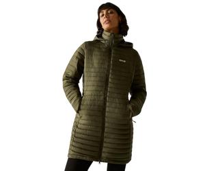 Regatta Womens Selenar Long Length Padded Jacket Water Repellent Lightweight Winter Coat