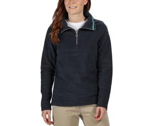 Regatta Womens Solenne 1/2 Zip Outdoor Walking Hiking Stripe Fleece Pullover