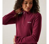 Regatta Womens Sweethart Half Zip Fleece Lightweight Quick Dry Winter Layer Top Red