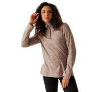 Regatta Womens Sweethart Marl Half Zip Fleece: Mocha: 20 Size: 20, Col