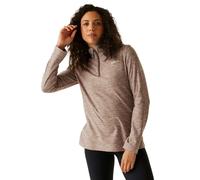 Regatta Womens Sweethart Marl Half Zip Fleece: Mocha: 12 Size: 12, Col