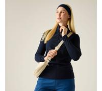 Regatta Women's Sweethart Marl Half Zip Walking Fleece in Mid Navy | Size: 18 Regatta Mid Navy 18