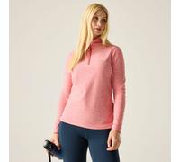 Regatta Women's Sweethart Marl Half Zip Walking Fleece in Peach | Size: 10 Regatta Peach 10