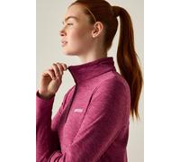 Regatta Women's Sweethart Marl Half Zip Walking Fleece in Violet | Size: 16 Regatta Violet 16