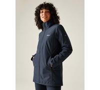 Regatta Women's Tamlin Waterproof Hooded Raincoat - 12 - Navy, Navy,Plum