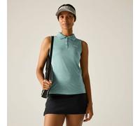 Regatta Women's Tima II Sleeveless Polo in Teal | Size: 14 Regatta Teal 14