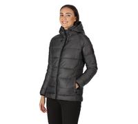 Regatta Womens Toploft II Hooded Puffer Jacket: Black: 8 Size: 8, Colo
