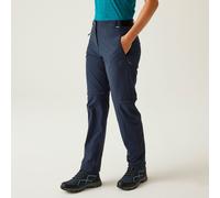 Regatta Womens/Ladies Travel Light II Packaway Hiking Trousers (14 UK R) (Navy)