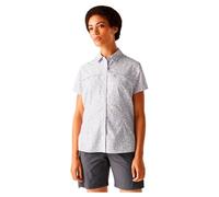 Regatta Women's Travel Meadow Floral Packaway Shirt 12 UK Lilac Hint