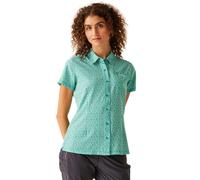 Regatta Womens Travel Packaway Short Sleeve Shirt 10 - Bust 34' (86cm)