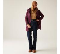 Regatta Women's Valenta Hooded Waterproof Breathable Insulated Jacket in Purple | Size: 14 Regatta Purple 14