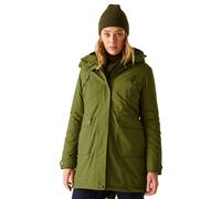 Regatta Womens Valenta Waterproof Jacket - Nephrite Green/Black - 18 UK - Nephrite Green/Black - 100% Polyester