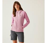 'Vatana' Full Zip Fleece Hoodie Regatta Pink 18