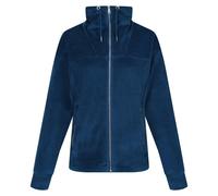 Regatta Women's Velour Full Zip Fleece Jacket - Blue Opal - 20 UK - Blue Opal - 93% Polyester/7% Elastane