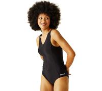 Regatta Womens Wakefield Tummy Control Swimming Costume - Black - 8