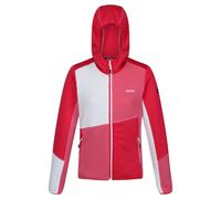 Regatta Women's Walbury VII Marl Full Zip Fleece Jacket - Pink Potion/Flamingo Pink/White - 18 UK - Pink Potion/Flamingo Pink/White - 85% Polyester/13% Viscose/2% Elastane
