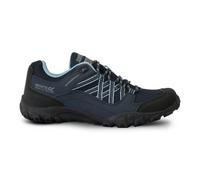 Regatta Womens Edgepoint III Low Rise Walking Shoes - Black/Blue - 8 UK
