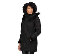 Regatta Womens Waterproof Fur Free Myrcella Jacket Black, 16