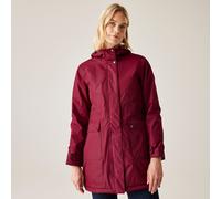 Regatta Women's Waterproof Sabinka Fur Trim Parka Jacket Cabernet, Size: 8