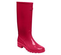 Regatta Womens Wenlock Wellingtons - Dark Cerise - 3 UK - Dark Cerise - 100% PVC
