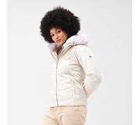 Regatta Womens Wildrose Jacket Quilted High Shine Faux Fur Trim