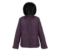 Regatta Water-Repellent Women's Dark Purple Winnie Quilted Jacket, Size: 8