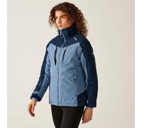 Regatta Women's Winter Calderdale II Waterproof Jacket in Blue, Size 10, Polyester | Charlies