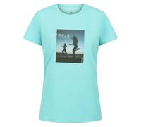 Regatta Womens WomensFingal Regular Fit T-Shirt Amazonite 18