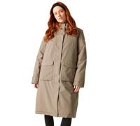 Brown female 20 Regatta Women's Waterproof Yarli Longline Jacket Brown, Size: 20
