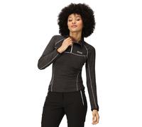 Regatta Womens Yonder Half Zip Top: Black: 10 Size: 10, Colour: Black