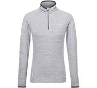 Regatta Womens Yonder Quick Dry Grid Fabric Performance Wicking Zip Neck Fleece T-Shirts/Polos/Vests - White, 10