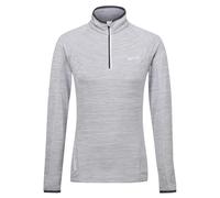 Regatta Women's Yonder Quick Dry Grid Fabric Performance Wicking Zip Neck Fleece T-Shirts/Polos/Vests, White, 14, RWT161 90014L