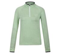 Regatta Womens Yonder Raglan Long-Sleeved Sweatshirt - Quiet Green - 18 UK - Quiet Green - 96% Polyester/4% Elastane